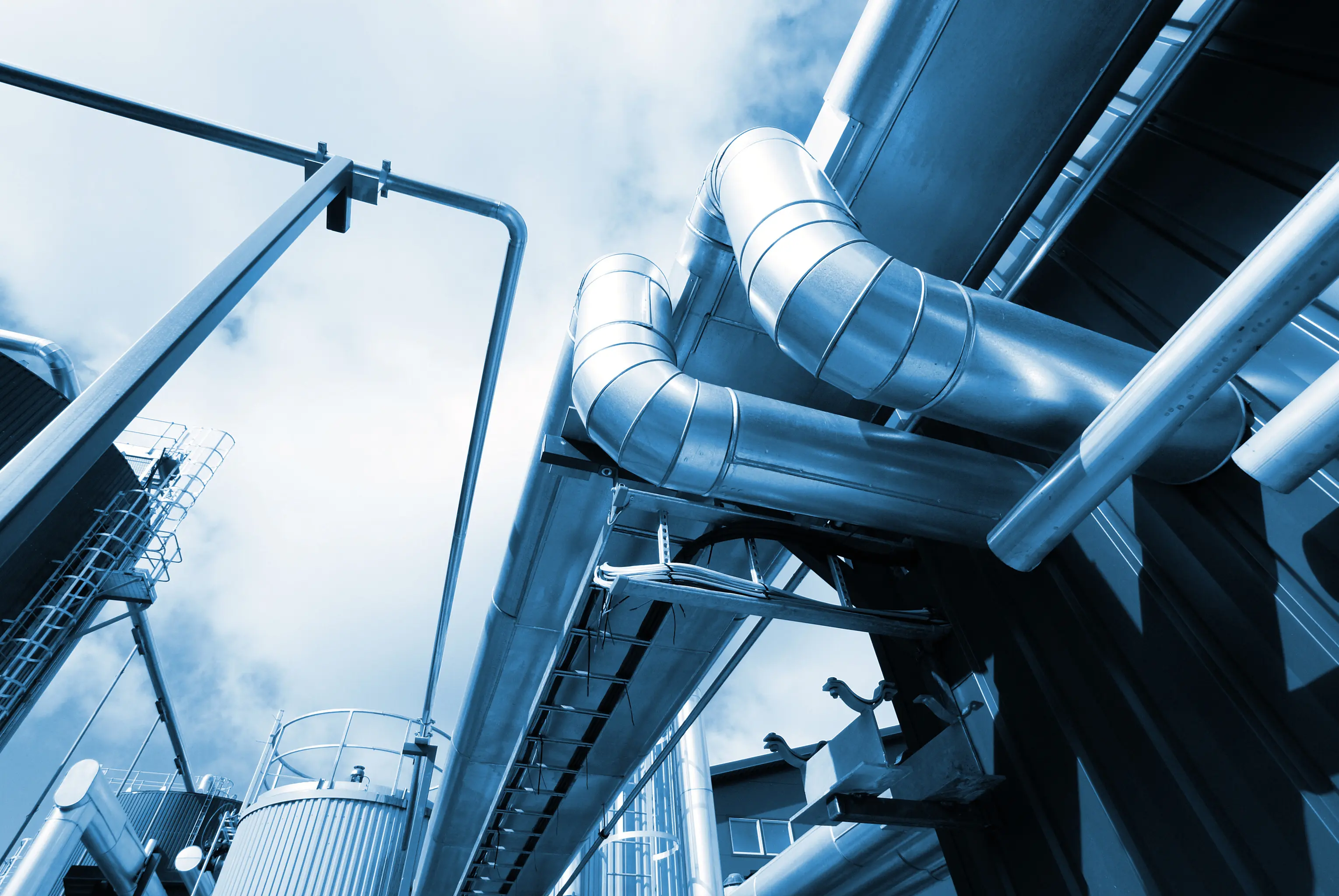 Close-up of industrial machinery using specialized process oils